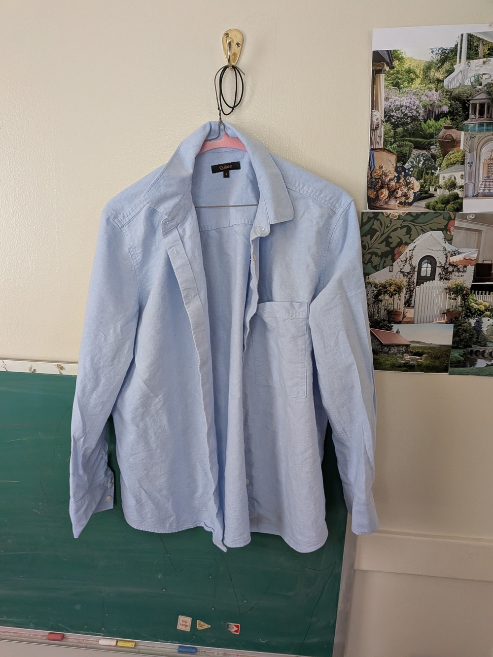 Quince Light Blue Button-Down Shirt